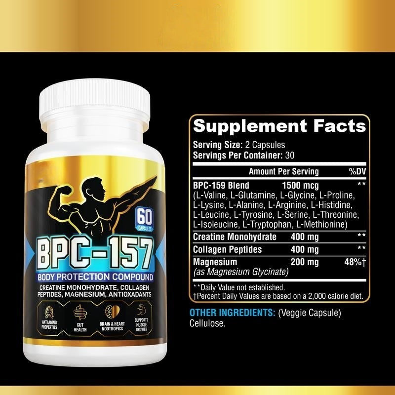 BPC-157 Clinical Tendon Recovery Capsules